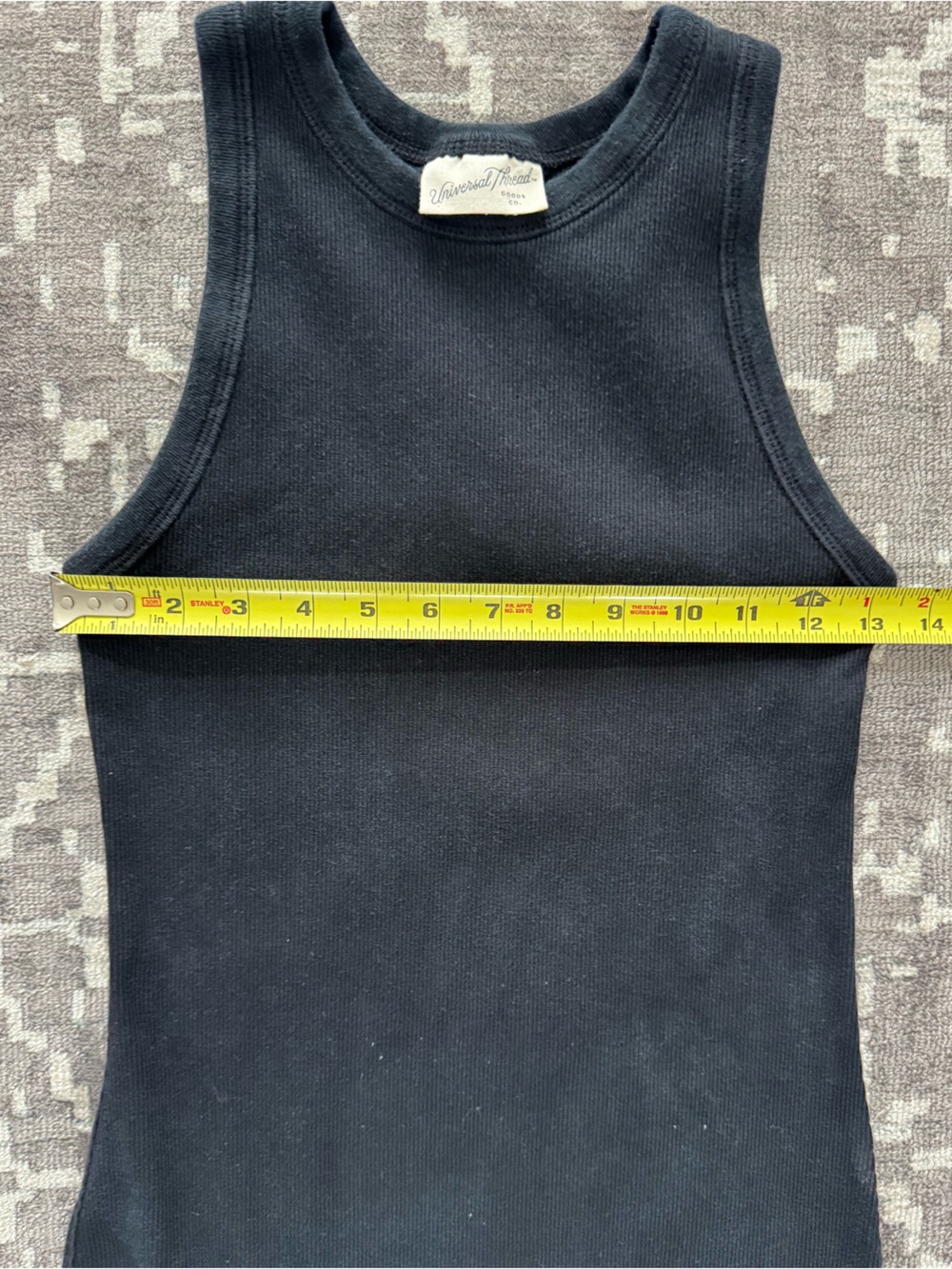 Universal Thread Black Ribbed Tank Maxi Dress - Picture 11 of 15